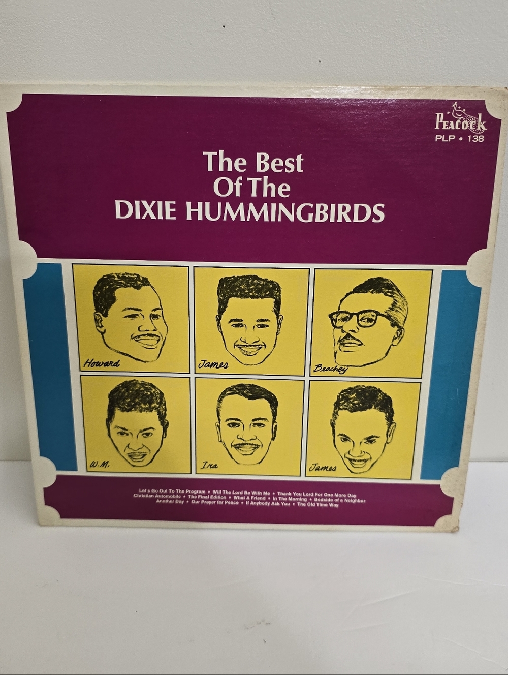 best of THE DIXIE HUMMINGBIRDS 1973 Peacock Records PLP 138 Gospel Funk Soul